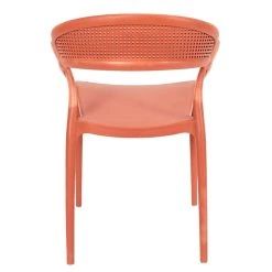 Home Déco Factory Chaise Exterieur Terracotta En Plastique Sacha Empilable -SEMA design Boutique 633478 FRN04 WEB