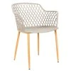 Home Déco Factory Fauteuil De Jardin Gris Taupe En Plastique Malaga -SEMA design Boutique 633484 FRN01 WEB