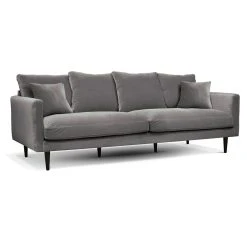 Inside Canapé Fixe 4 Places Marius - Effet Velours - Seven Turtle -SEMA design Boutique 635675 FRN03 WEB