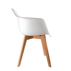 Home Déco Factory Fauteuil Scandinave Blanc -SEMA design Boutique 638116 FRN03 WEB