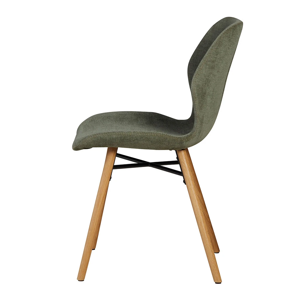 Zago Chaise Salle à Manger En Tissu Soft Touch Vert Bouteillle - Keri 5 Zago Chaise Salle à Manger En Tissu Soft Touch Vert Bouteillle - Keri – Image 3