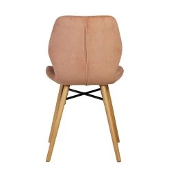 Zago Chaise Salle à Manger En Tissu Soft Touch Marron Nèfle - Keri -SEMA design Boutique 638830 FRN04 WEB