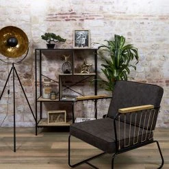 Home Déco Factory Etagère Industrielle En Bois Et Métal H113cm - Edison -SEMA design Boutique 641219 FRN03 WEB