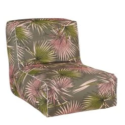 Mica Décorations Chaise Gonflable Feuilles Vert Avec Pompe - Nuno