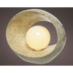 Kaemingk Lampe Solaire Polyresine 24.5x13.5xh21cm