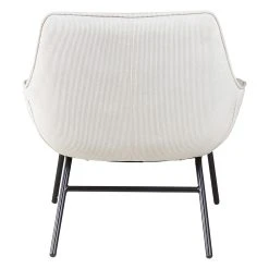 Zago Fauteuil En Velours Côtelé Beige - Martin -SEMA design Boutique 646261 FRN03 WEB