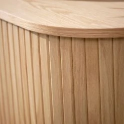 Unique Buffet Placage Chêne Naturel 3 étagères H118cm - Nola -SEMA design Boutique 648106 FRN06 WEB