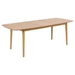 AC Design Table à Manger Extensible En Bois De Chêne Naturel 180-219cmx90cm - Montreux -SEMA design Boutique 648438 FRN03 WEB