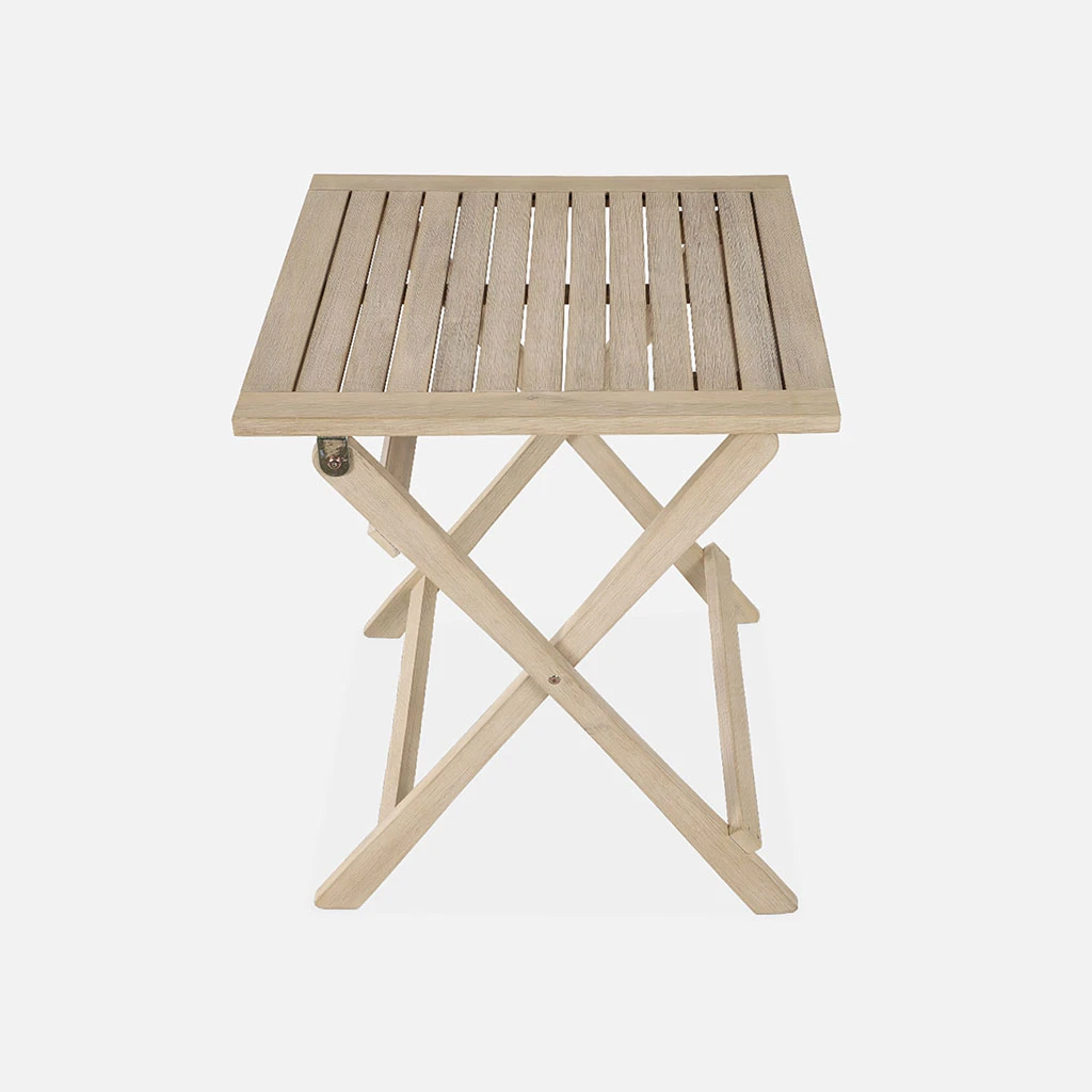 Alice's Garden Ensemble Table + 2 Chaises De Jardin Avec Coussins Beige En Acacia Et Cannage - Bohemia 6 Alice's Garden Ensemble Table + 2 Chaises De Jardin Avec Coussins Beige En Acacia Et Cannage - Bohemia – Image 4