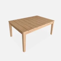 Alice's Garden Salon De Jardin 4 Places En Cannage Et Acacia Brossé Et Coussins Beige - Olinda -SEMA design Boutique 649045 FRN05 WEB