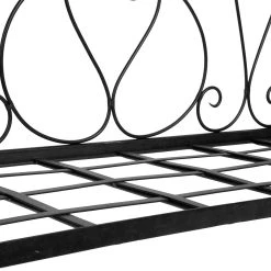 Comptoir De Famille Banquette 2 Places En Fer Forge Brun - Volute -SEMA design Boutique 699 DET05 WEB