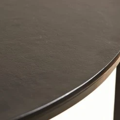 Côté Table Table Basse Gigogne Ronde (lot De 2) En Fer Noir - Felia -SEMA design Boutique 70994 37335 situ03 web