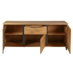 Zago Buffet Enfilade Chêne Massif 3 Portes Et Tiroir - Manny -SEMA design Boutique 71f5b man mb3p 1t z4 1