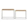 SEMA DESIGN Set De 2 Consoles Heribel Naturel , Gris En Manguier -SEMA design Boutique 72876 DEB WEB