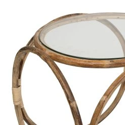 SEMA DESIGN Table D'appoint En Rotin Naturel Et Verre -SEMA design Boutique 73161 DET02 WEB