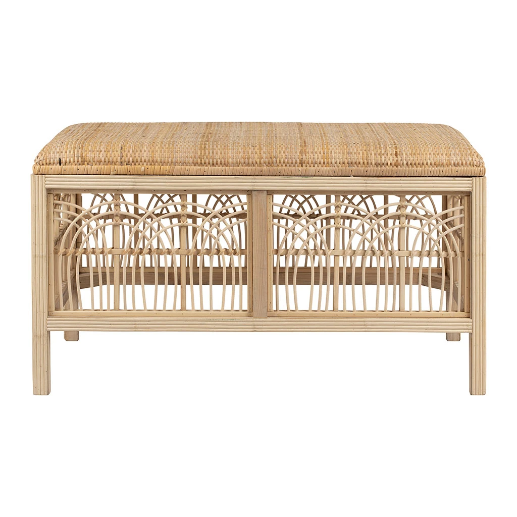 SEMA DESIGN Banc En Rotin Naturel - Elément 3 SEMA DESIGN Banc En Rotin Naturel - Elément