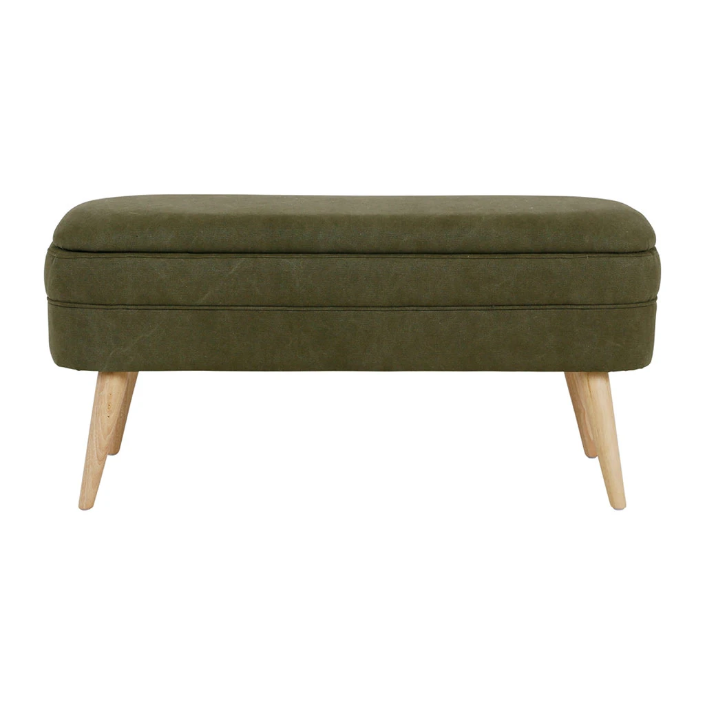 SEMA DESIGN Banc Coffre En Tissu Kaki - Elément 3 SEMA DESIGN Banc Coffre En Tissu Kaki - Elément