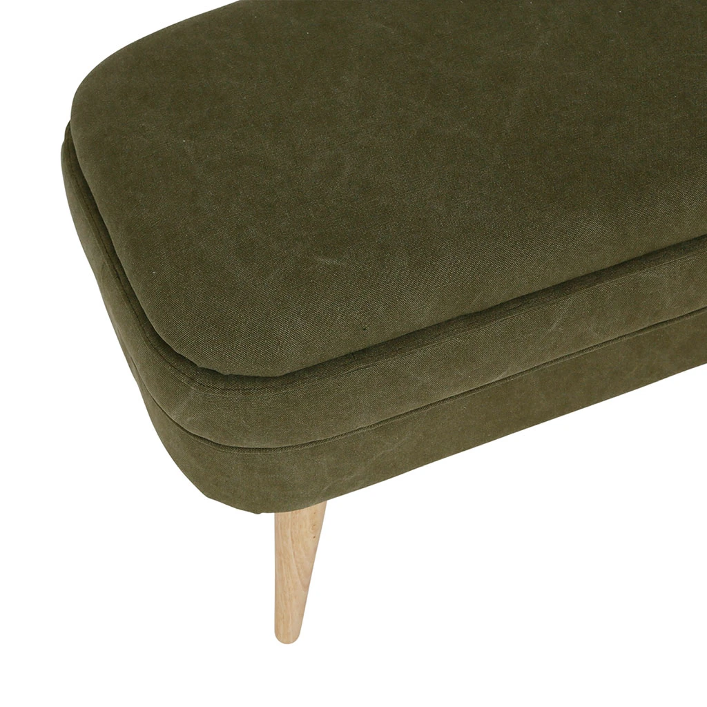 SEMA DESIGN Banc Coffre En Tissu Kaki - Elément 5 SEMA DESIGN Banc Coffre En Tissu Kaki - Elément – Image 3