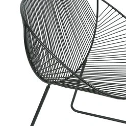 SEMA DESIGN Fauteuil En Fer Noir - Palmchik -SEMA design Boutique 75950 DET02 WEB