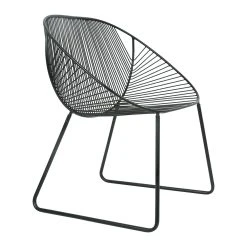 SEMA DESIGN Fauteuil En Fer Noir - Palmchik -SEMA design Boutique 75950 DET03 WEB