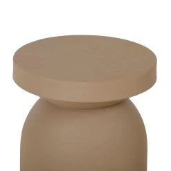 SEMA DESIGN Bout De Canapé Moderne En Fer Taupe H45cm - Arty -SEMA design Boutique 76882 DET02 WEB