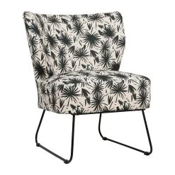 SEMA DESIGN Fauteuil Palmier Noir - Palmea -SEMA design Boutique 76969 DET01 WEB