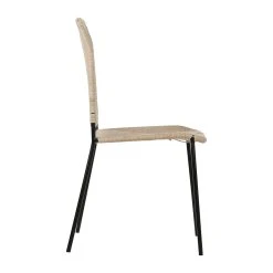 SEMA DESIGN Chaise Macramé Jute Naturel Et Fer Noir - Madeira 8 SEMA DESIGN Chaise Macramé Jute Naturel Et Fer Noir - Madeira -SEMA design Boutique 77122 DET02 WEB