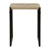 SEMA DESIGN Tabouret En Jute Naturel Et Fer Noir - Madeira -SEMA design Boutique 77124 DEB WEB