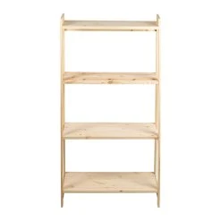 SEMA DESIGN Etagère 4 Niveaux En Pin Naturel H121cm