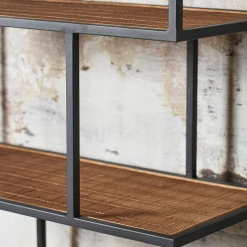 Côté Table Etagere En Bois Contreplaqué Et Fer Noir H171cm - Garden -SEMA design Boutique 7b9aa etagere en bois et fer noir zoom