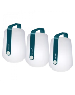 Fermob Lot De 3 Lampes Balad D10xh12cm Acapulco