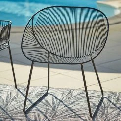 SEMA DESIGN Fauteuil En Fer Noir - Palmchik -SEMA design Boutique 9142b amb hd 2022 01 pe sema 10592