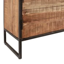 Côté Table Meuble TV Industriel En Acacia Et Fer L175cm - Factory -SEMA design Boutique bc69d 36488 det03 web