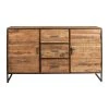 Côté Table Buffet Bas En Acacia Et Fer 2 Portes L150cm - Factory -SEMA design Boutique c09aa 36490 deb web