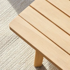 Alice's Garden Salon De Jardin 4 Places En Acacia Brossé Et Cannage Carré Avec Coussin Beige - Bohemia -SEMA design Boutique e2c85 zoom table du salon de jardin en acacia bohemia